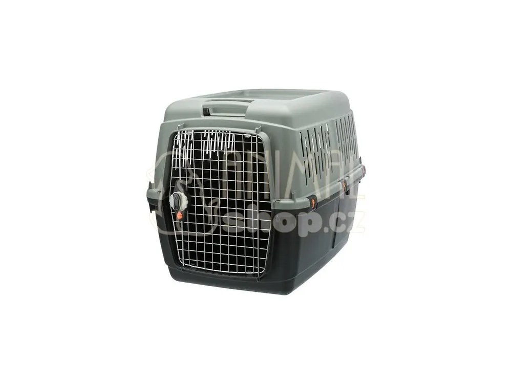 Be Eco Giona 5 transportní box, M 60 x 61 x 81 cm, antracit/ šedo-zelená (max. 25kg) Nejlepší Volba