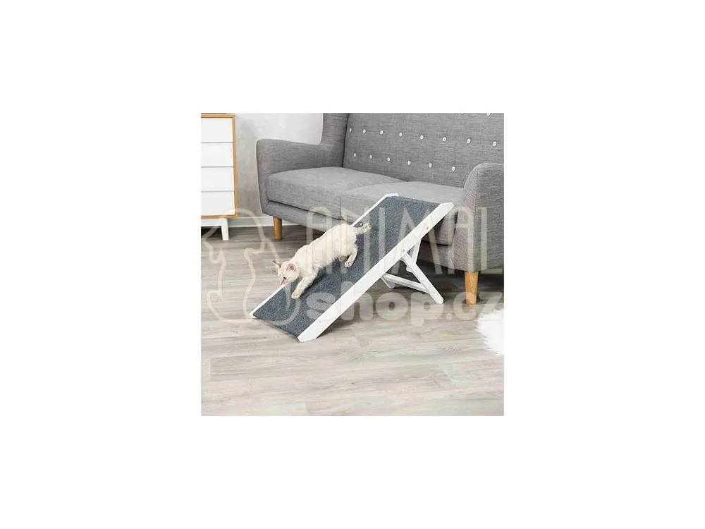 Top Prodej Rampa, výškově nastavitelná 36 x 90 cm bílá