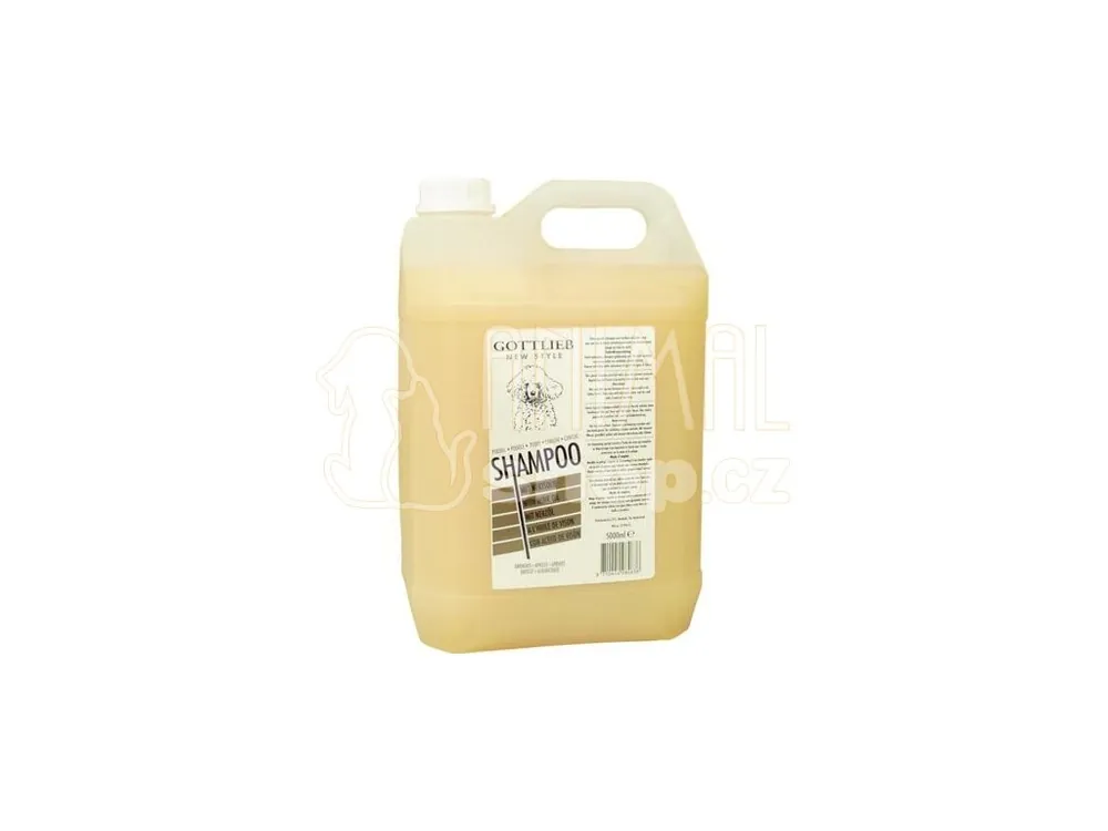 Gottlieb Pudel šampon 5 l - pro bílé pudly s makadamovým olejem Poslední Šance