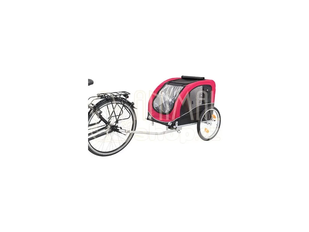 Ihned K Objednání Vozík pro psa za jízdní kolo L 75 x 86 x 80/145 cm, nosnost max. 30 kg