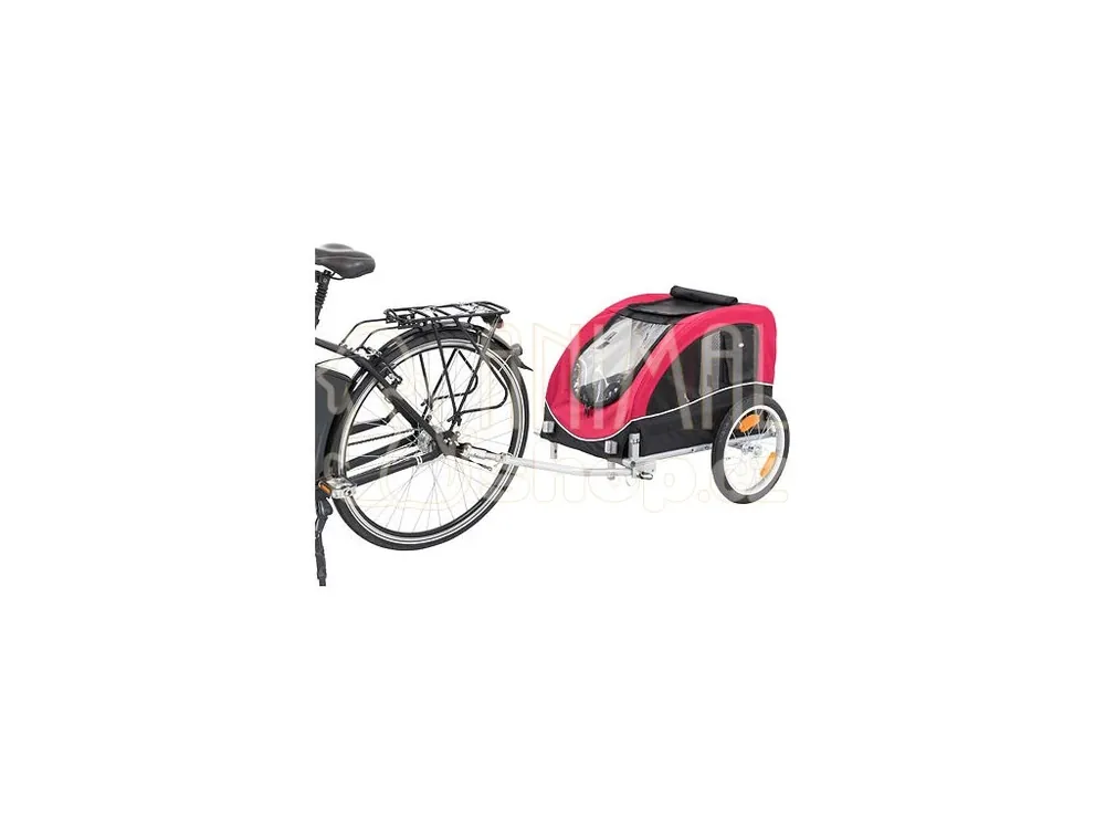 Rychlé Dodání Vozík pro psa za jízdní kolo M 63 x 68 x 75/137 cm, nosnost max. 22 kg