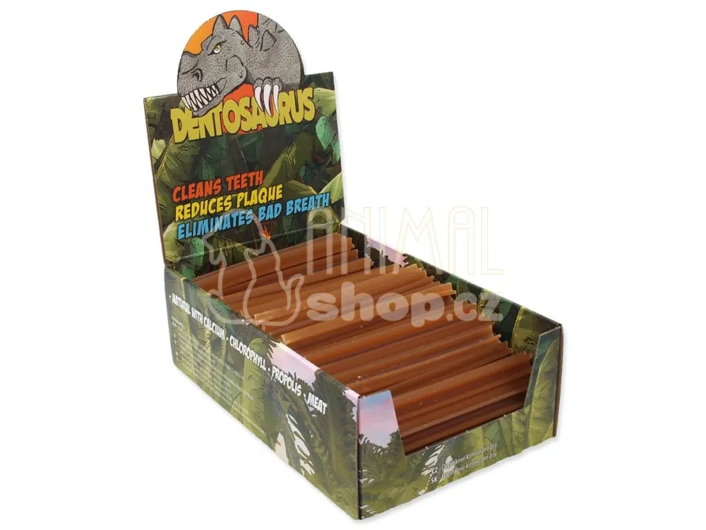 Cenově Výhodný Displej Dentosaurus tyčinka s propolisem M 12cm 80ks