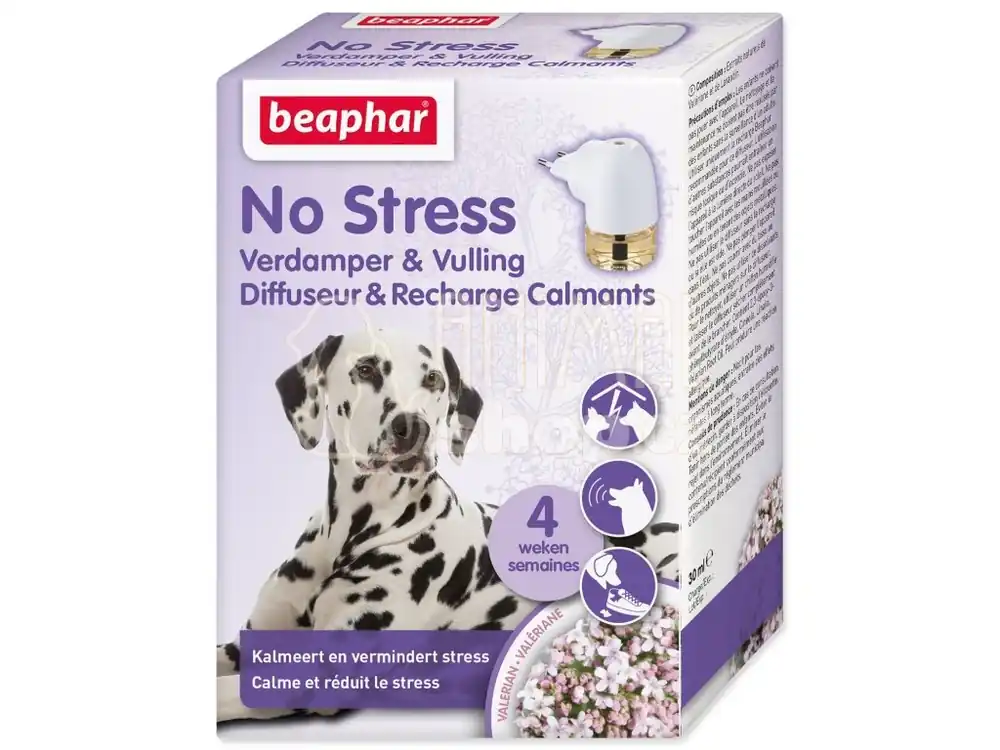 Sezónní Sleva Beaphar No Stress Difuzér pro psy sada 30ml