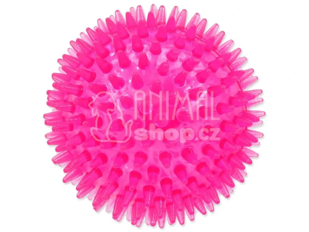 Hračka Dog Fantasy míček pískací růžový 8cm Cenový Hit