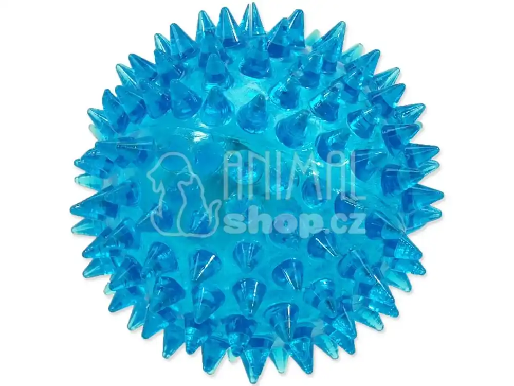 Hračka Dog Fantasy míček LED modrý 6cm Cenová Bomba