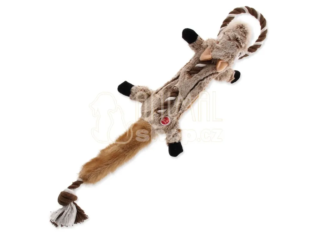 Hračka Dog Fantasy Skinneeez čipmank s provazem 57,5cm Novinka
