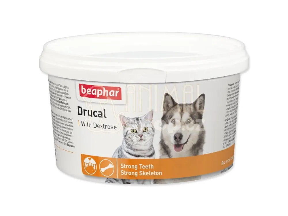 Doplněk stravy Beaphar s vápníkem Drucal 250g Objednat Nyní