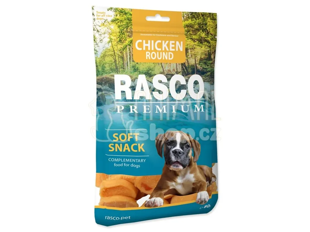 Pochoutka Rasco Premium kuřecí kolečka 80g Výhodná Nabídka