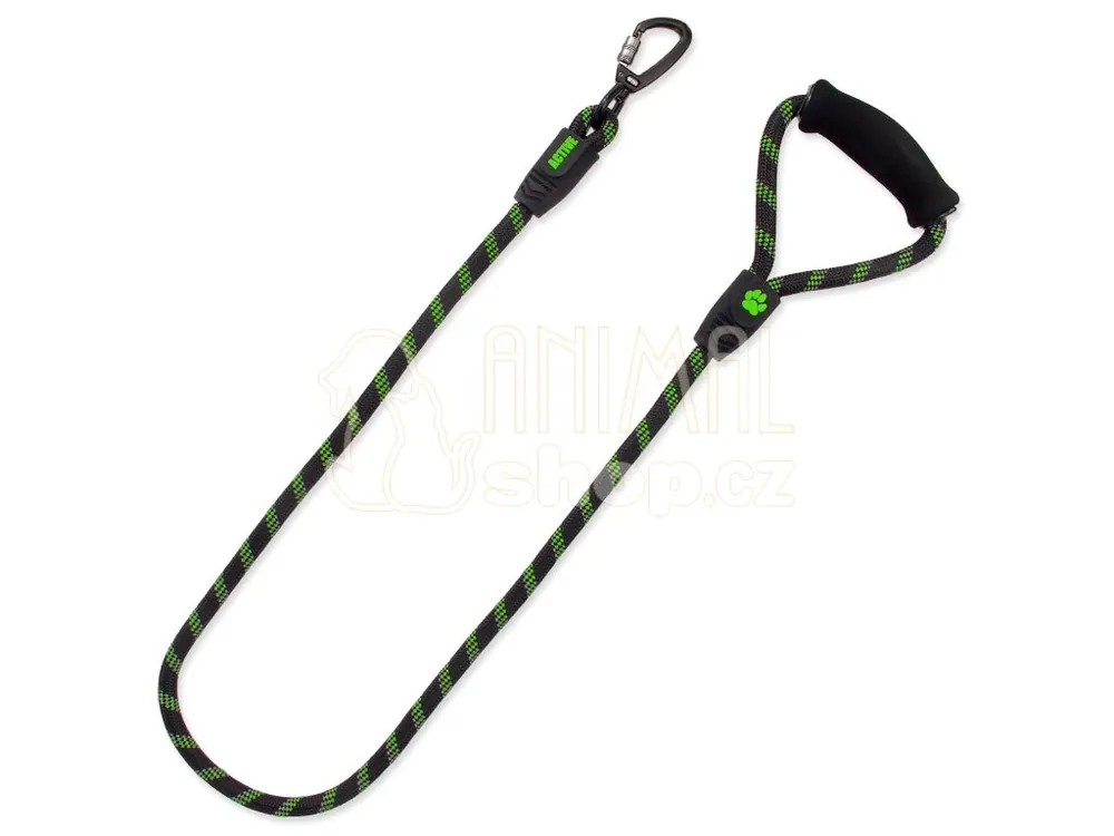 Poslední Šance Vodítko Active Dog Sport L limetka 1,3x120cm