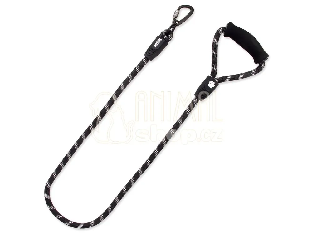 Výprodej Vodítko Active Dog Sport L černé 1,3x120cm