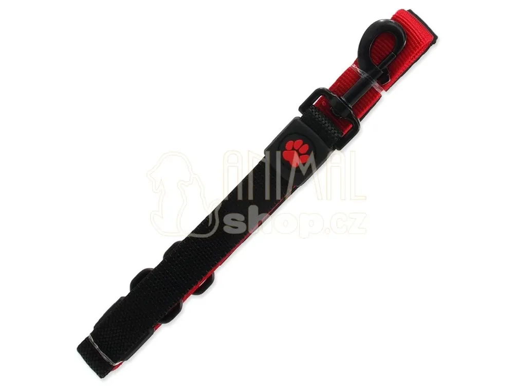 Vodítko Active Dog Bungee Neoprene L červené 2,5x120cm Ověřený
