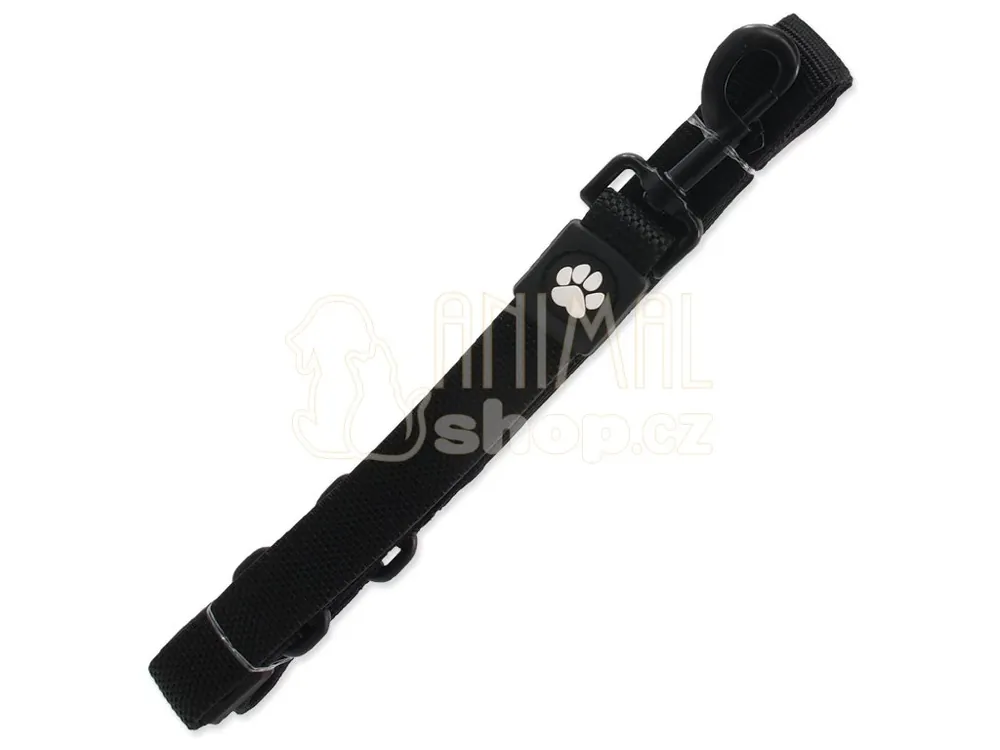 Vodítko Active Dog Bungee Neoprene L černé 2,5x120cm Dokud Zásoby Vydrží