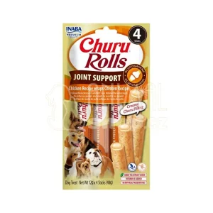 Hit Sezóny Inaba Churu Rolls Joint Support dog snack kuře 4 x 12 g