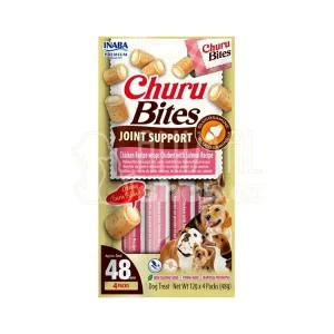 Inaba Churu Bites Joint Support dog snack kuře a losos 4 x 12 g Nakupujte Hned