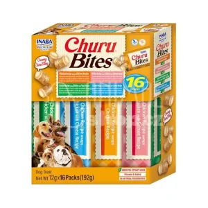 Inaba Churu Bites dog snack multipack 16x 12g Objednat Nyní