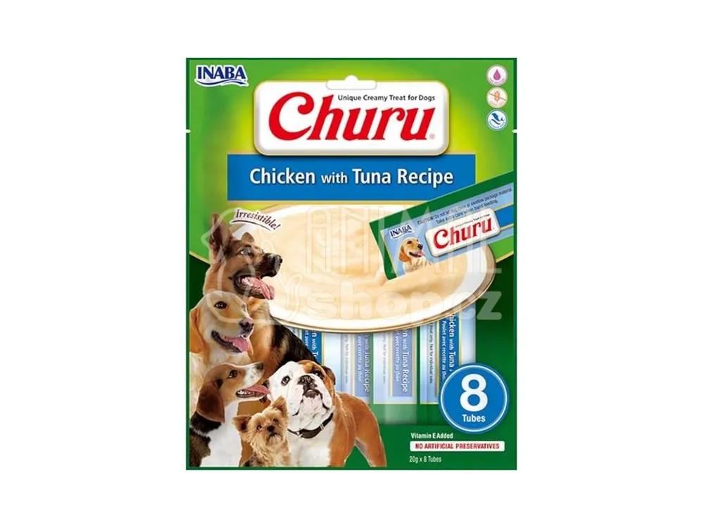 Inaba Churu dog snack kuře & tuňák 8x 20g Ihned K Objednání