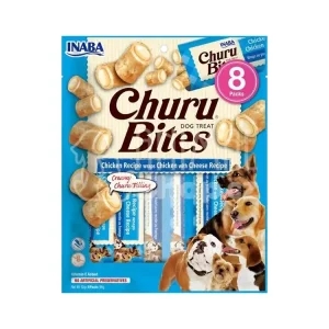 Ihned K Objednání Inaba Churu Bites dog snack kuře a sýr 8x 12g