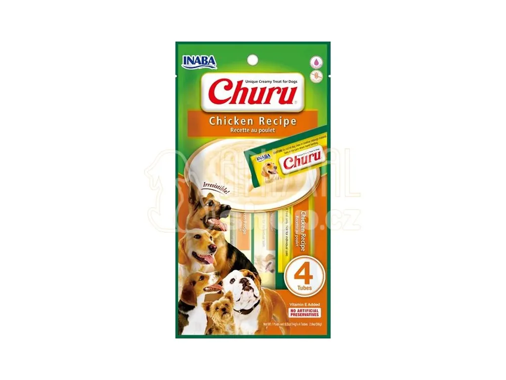 Odeslání Ihned Inaba Churu dog snack kuře 4x14 g