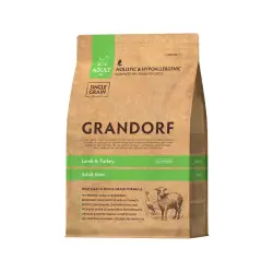 Horká Nabídka Grandorf granule pro psy Adult Mini - Jehně a krocan