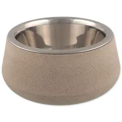 Miska Dog Fantasy nerez EcoStyle béžová 17cm, 850ml Časově Omezené