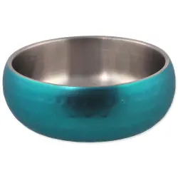 Expresní Doručení Miska Dog Fantasy s dvojitou stěnou tyrkysová 12cm, 376ml