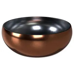 Miska Dog Fantasy s dvojitou stěnou rosegold 16cm, 800ml Omezená Nabídka