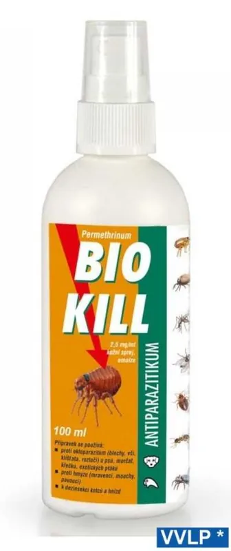 BIO KILL 2,5 mg/ml kožní sprej, emulze 100 ml Bezpečná Platba