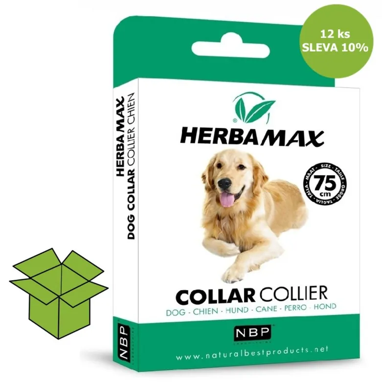Herba Max Collar Dog repelentní obojek, pes 75 cm (12 ks) SLEVA 10 % Jen Po Omezenou Doba
