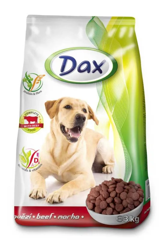 Nejprodávanější Dax Dog granule hovězí 3 kg