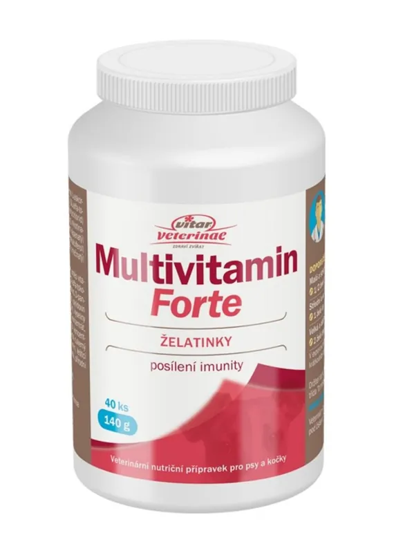 Nejprodávanější Vitar veterinae Multivitamin Forte 140 g