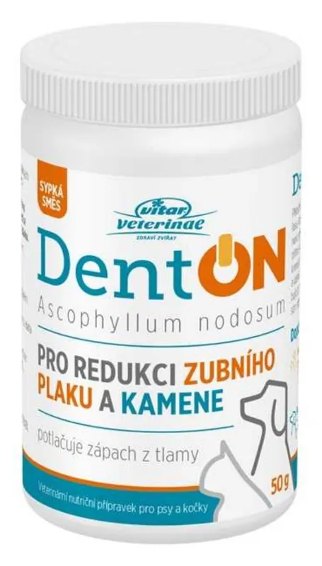 Vrácení Zdarma Vitar veterinae DentON (redukce zubního kamene) 50 g