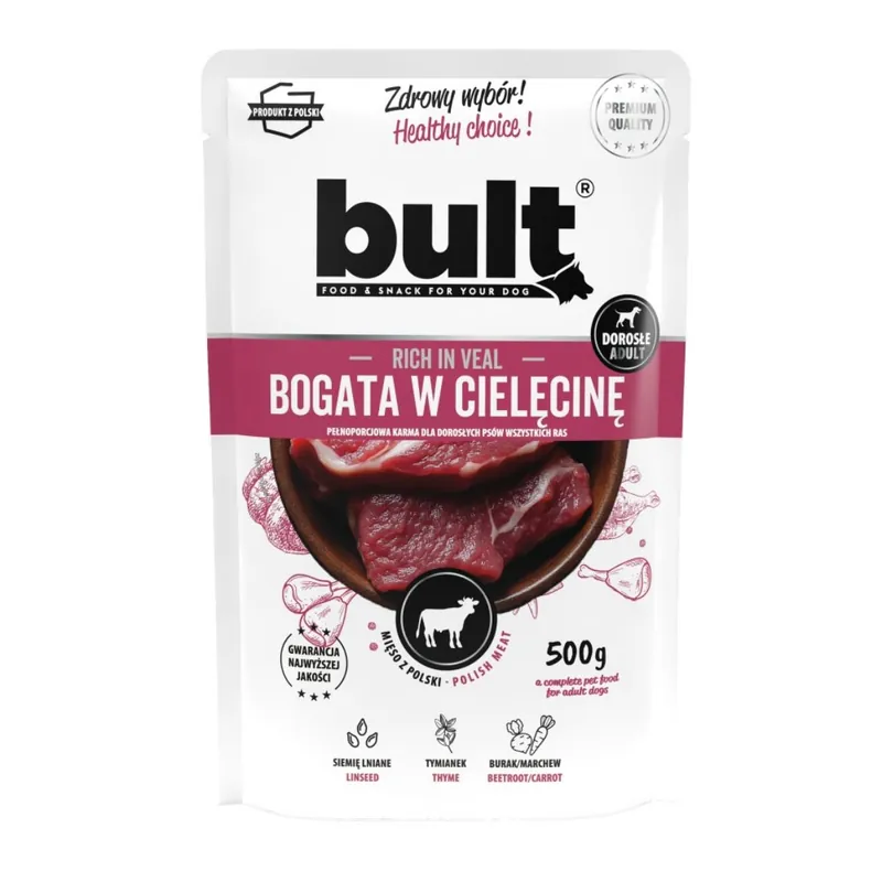 Bult Dog telecí, kapsička 500 g Akce