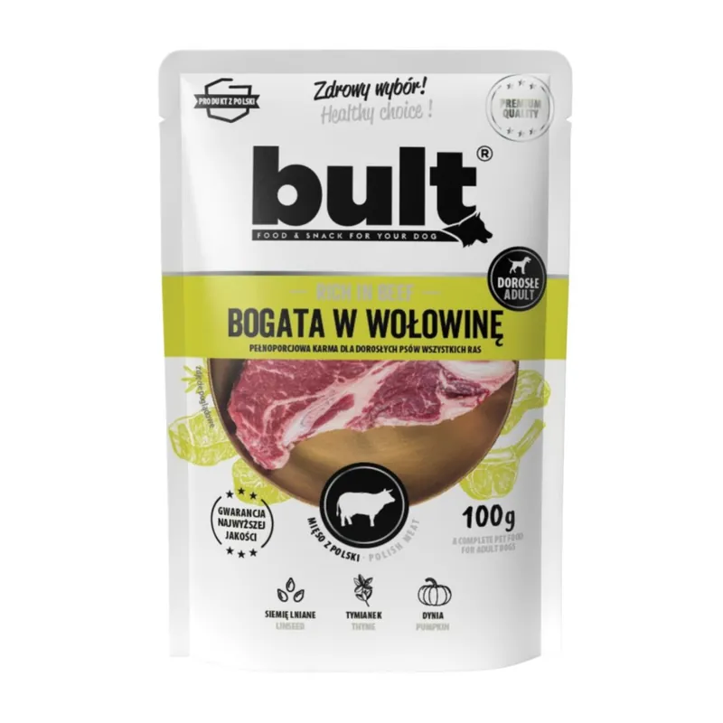 Bult Dog hovězí, kapsička 100 g Tovární Cena
