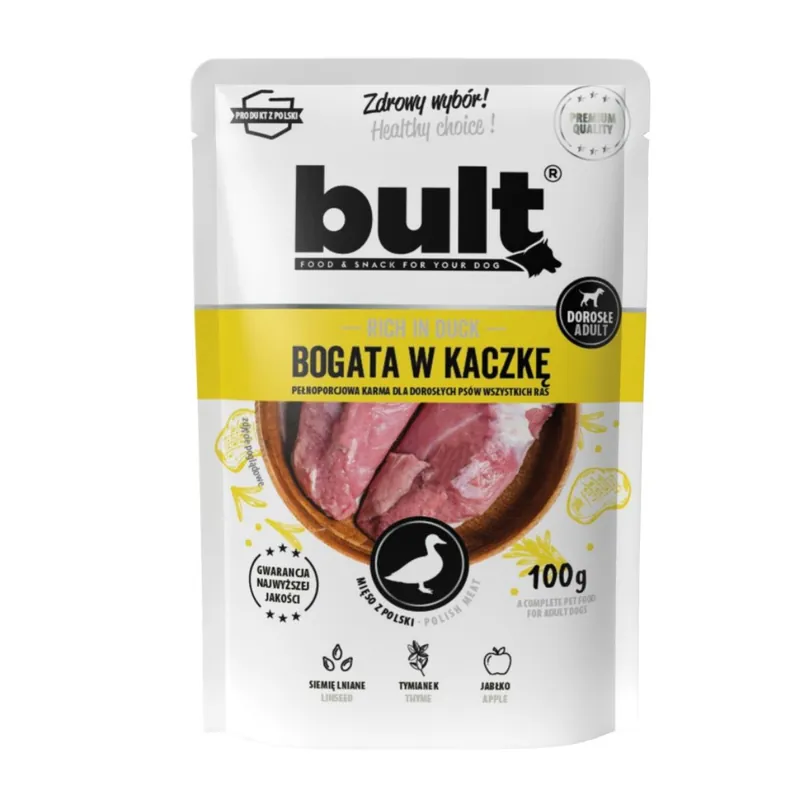 Bult Dog kachna, kapsička 100 g Novinka