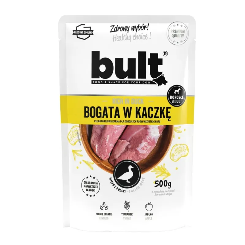 Bult Dog kachna, kapsička 500 g Pouze Dnes