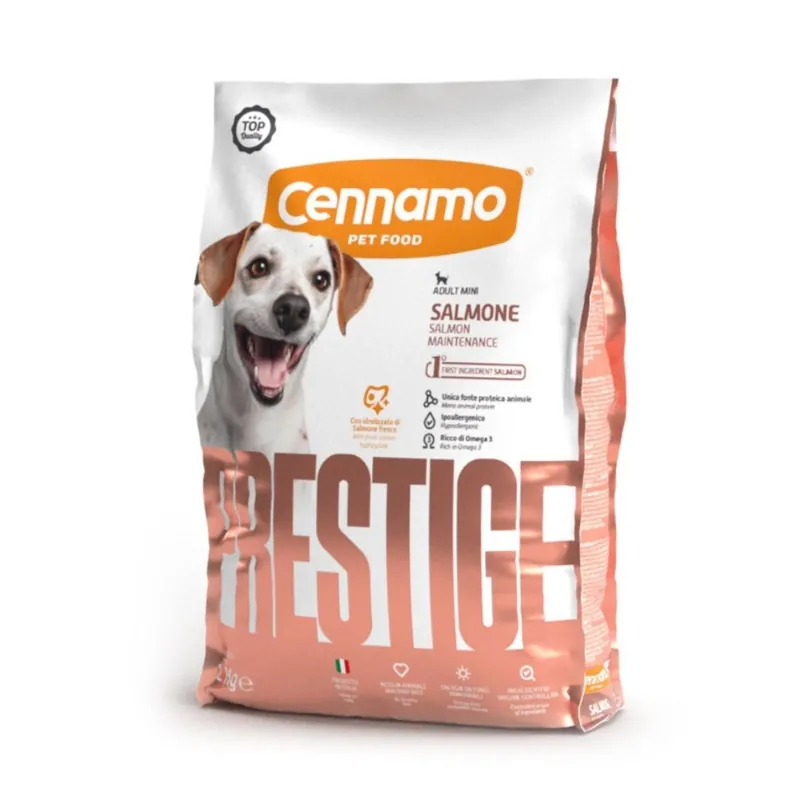 Cenová Bomba Prestige Dog Adult Mini Salmon 2 kg