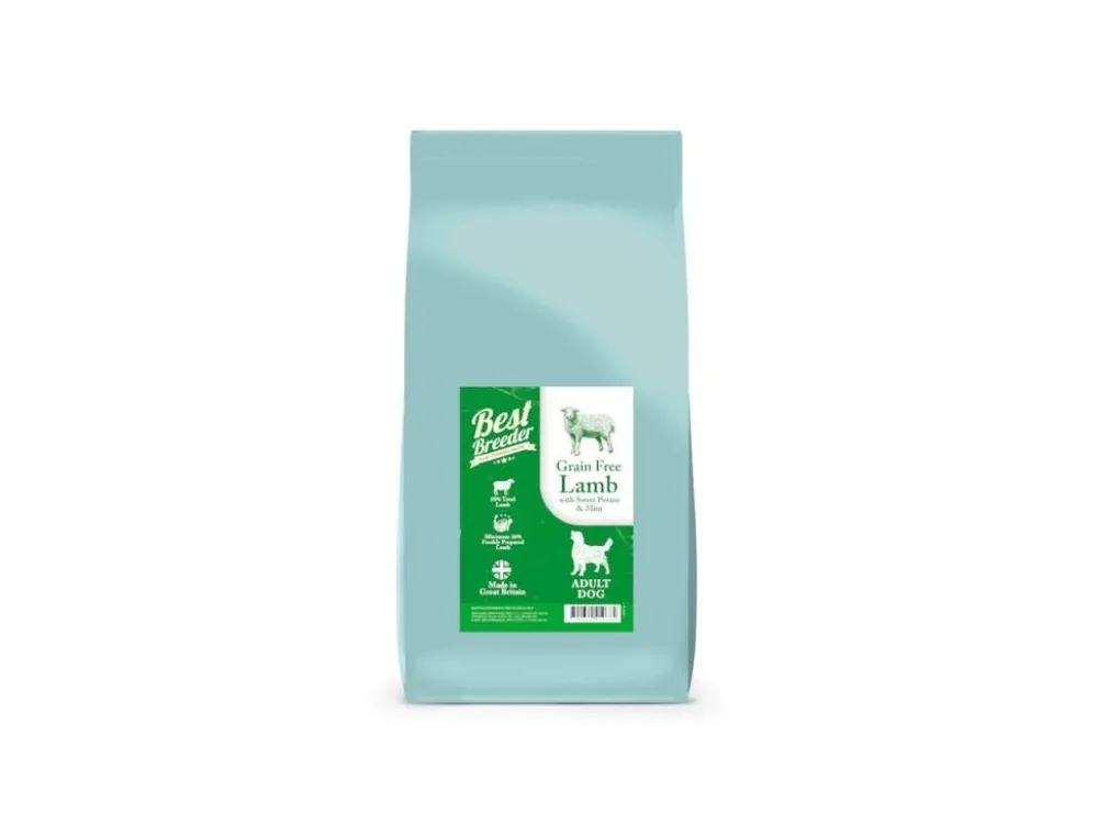Novinka Best Breeder Grain Free Lamb, Sweet Potato & Mint 2kg