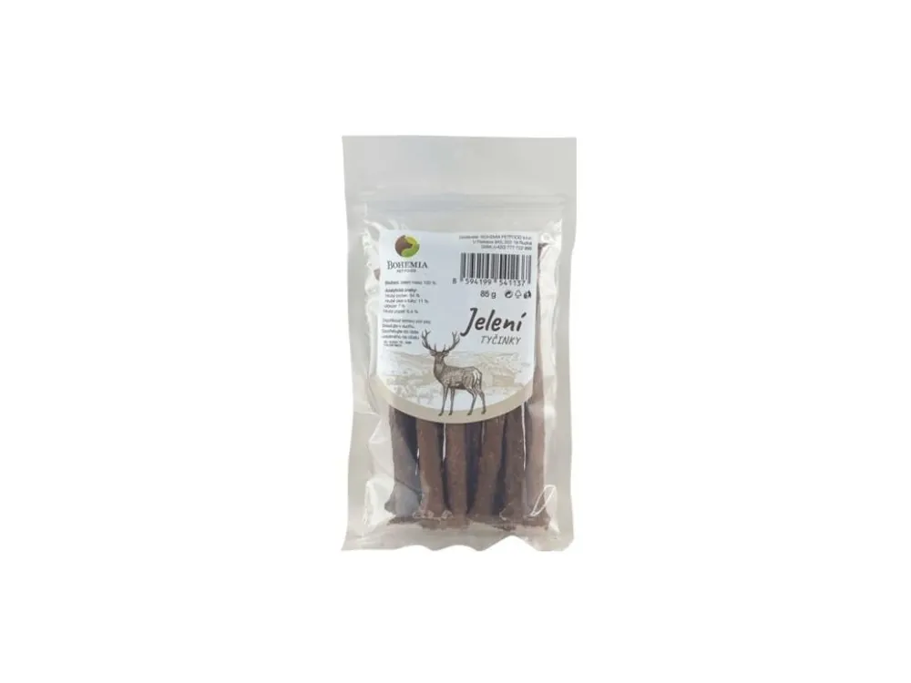 Značkový BOHEMIA tyčinky Jelení 85g