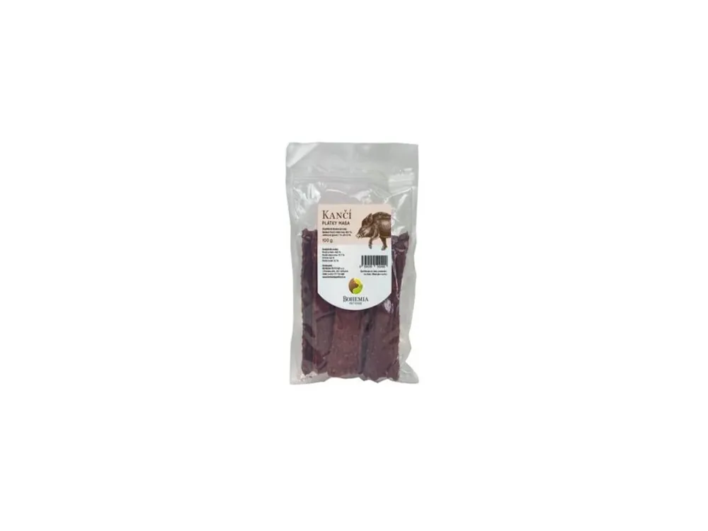 Aktuální BOHEMIA plátky Kančí 100g SLEVA EXSPIRACE 18.7.2026