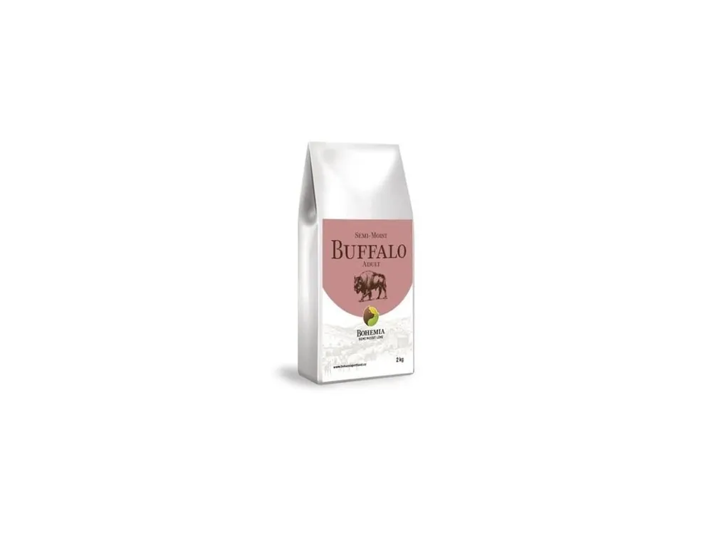 BOHEMIA SEMI MOIST Adult Buffalo 2kg Originální