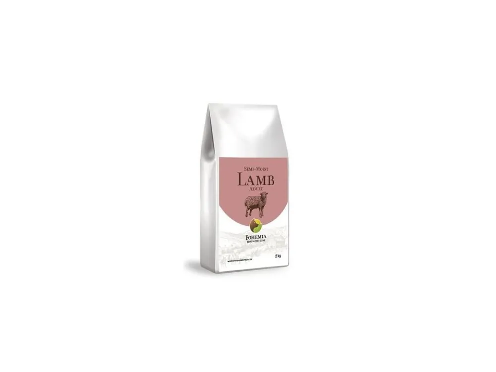 BOHEMIA SEMI MOIST Adult Lamb 2kg Akce