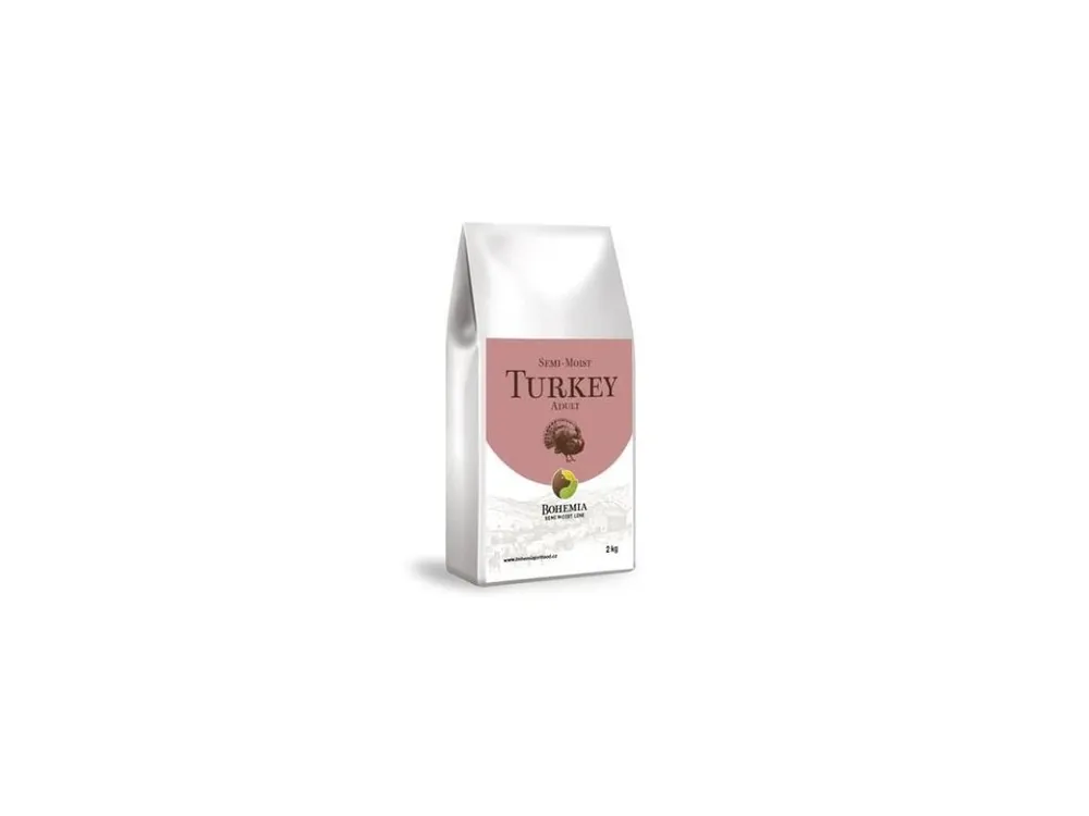 Pouze Dnes BOHEMIA SEMI MOIST Adult Turkey 2kg