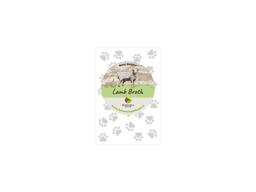 Cenová Bomba BOHEMIA Wild Broth (vývar) Lamb 100ml