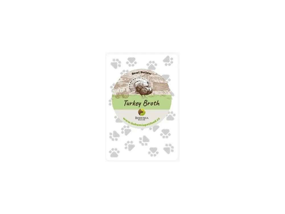 Cenově Výhodný BOHEMIA Wild Broth (vývar) Turkey 100ml