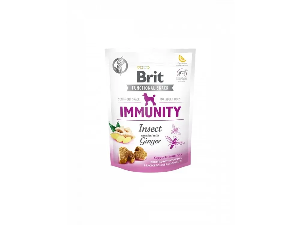 Novinka Brit Care Dog Functional Snack Immunity Insect 150g