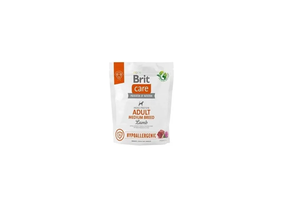 Levný Brit Care Dog Hypoallergenic Adult Medium Breed 1kg