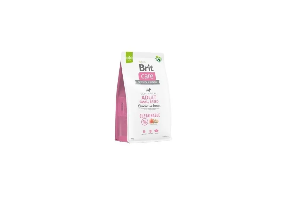 Vrácení Zdarma Brit Care Dog Sustainable Adult Small Breed 7kg