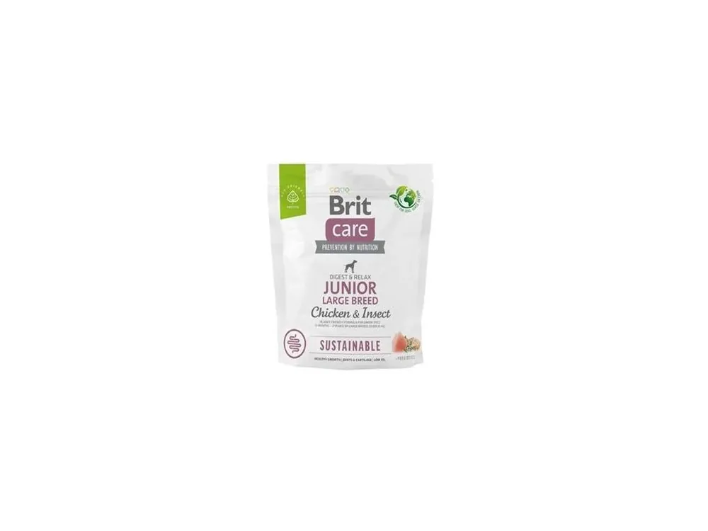 Brit Care Dog Sustainable Junior Large Breed 1kg Zlevněný