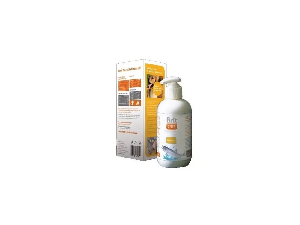 Novinka Brit Care lososový olej pes 500ml