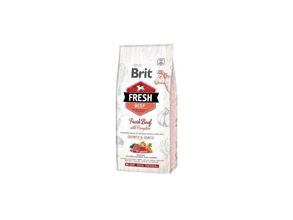 Sleva Brit Dog Fresh Beef & Pumpkin Puppy Large 12kg